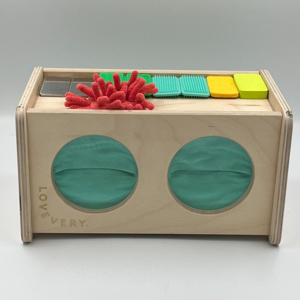 Lovevery Montessori Sensory Box Analyst Kit 46-48 Months Wooden Toy Set